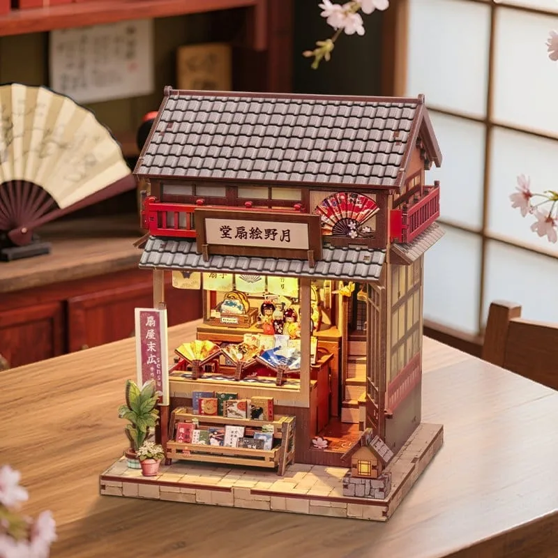 Miniature House Model Kit Tsukino Eogi-dou 19 x 14 cm by CuteBee - Other