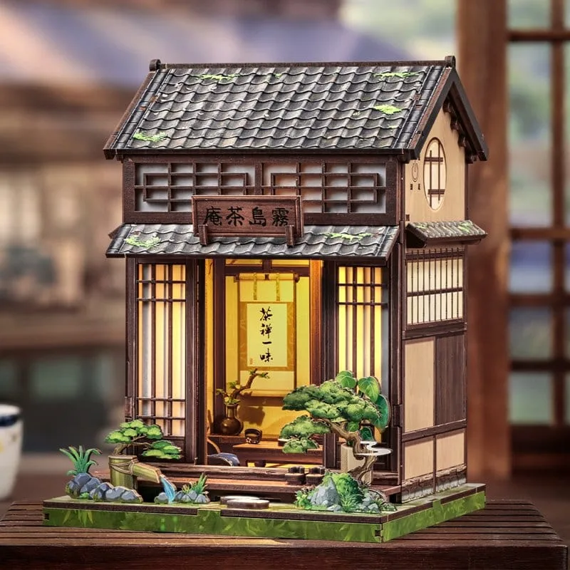 Miniature House Model Kit Kirishima Cha-an 19 x 14 cm by CuteBee - Other