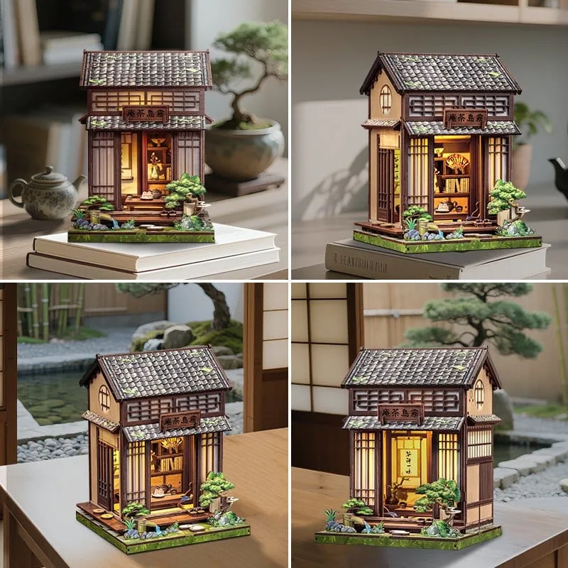 Miniature House Model Kit Kirishima Cha-an 19 x 14 cm by CuteBee - Other