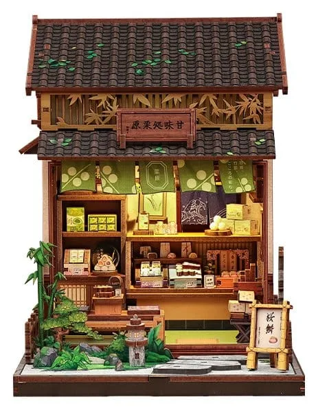 Miniature House Model Kit Kanmi-dokoro Kurihara 19 x 15 cm by CuteBee - Other