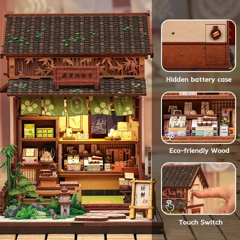 miniature-house-model-kit-kanmi-dokoro-kurihara-19-x-15-cm-6975436181255-6-jpg Miniature House Model Kit Kanmi-dokoro Kurihara 19 x 15 cm by CuteBee - Other