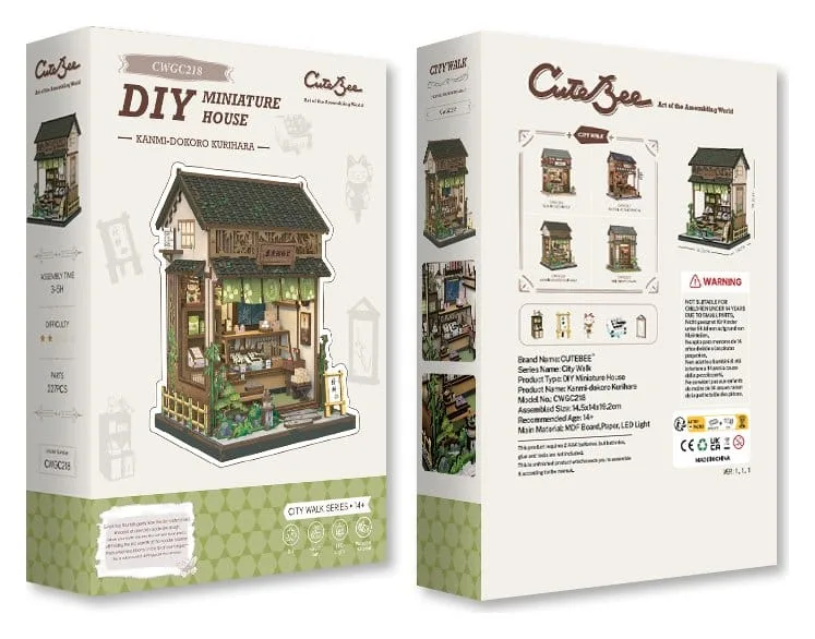 miniature-house-model-kit-kanmi-dokoro-kurihara-19-x-15-cm-6975436181255-8-jpg Miniature House Model Kit Kanmi-dokoro Kurihara 19 x 15 cm by CuteBee - Other