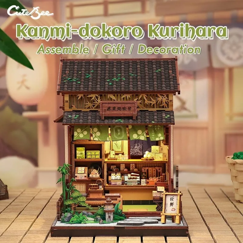 miniature-house-model-kit-kanmi-dokoro-kurihara-19-x-15-cm-6975436181255-11-jpg Miniature House Model Kit Kanmi-dokoro Kurihara 19 x 15 cm by CuteBee - Other