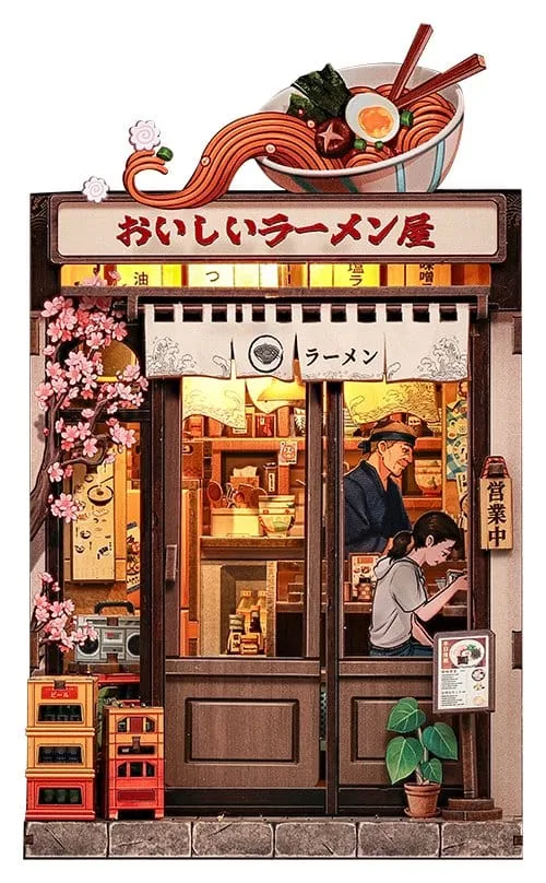 Miniature House Model Kit Oishii Kyoto 22 x 13 cm by CuteBee - Other