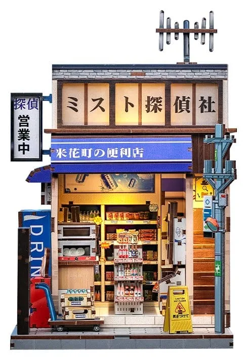 Miniature House Model Kit Beika-cho Convenience Store 22 x 15 cm by CuteBee - Other