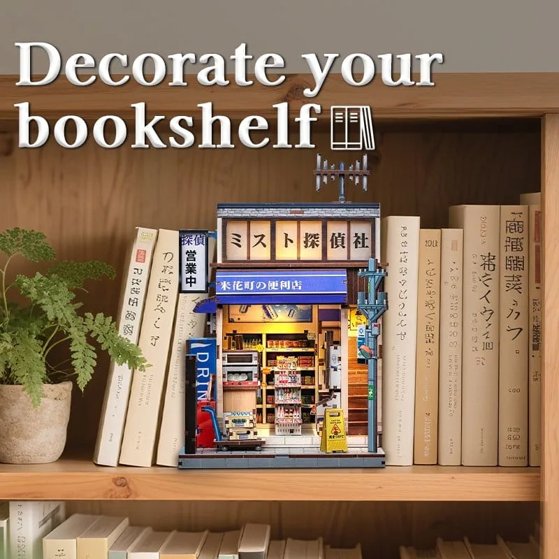 Miniature House Model Kit Beika-cho Convenience Store 22 x 15 cm by CuteBee - Other