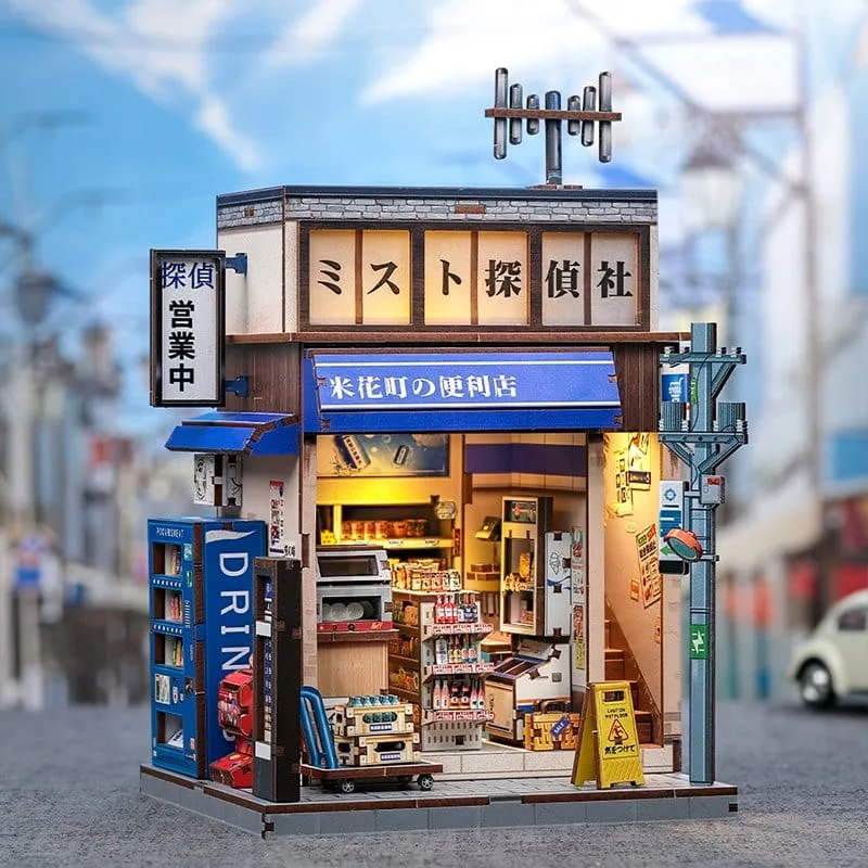 Miniature House Model Kit Beika-cho Convenience Store 22 x 15 cm by CuteBee - Other