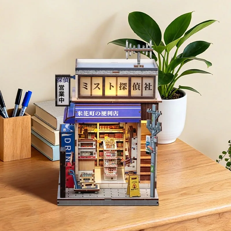 Miniature House Model Kit Beika-cho Convenience Store 22 x 15 cm by CuteBee - Other