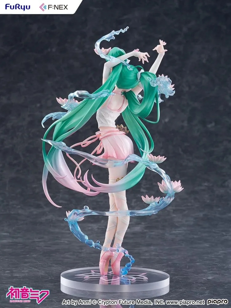Hatsune Miku F:NEX PVC Statue 1/7 Water lily Ver. 27 cm by Furyu - Hatsune Miku