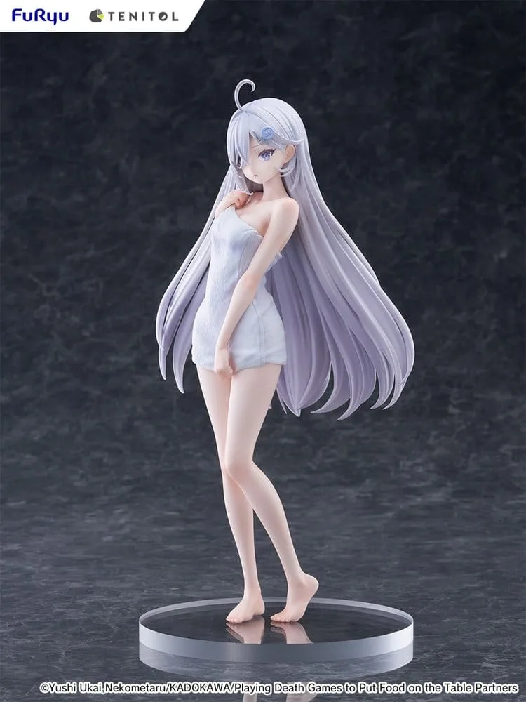 Playing Death Games to Put Food on the Table Light Novel PVC Statue Yuki Golden Bath Ver. 30 cm by Furyu - Playing Death Games to Put Food on the Table