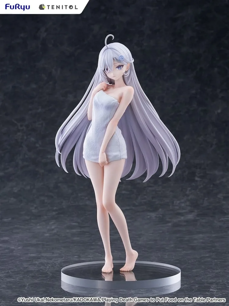 Playing Death Games to Put Food on the Table Light Novel PVC Statue Yuki Golden Bath Ver. 30 cm by Furyu - Playing Death Games to Put Food on the Table