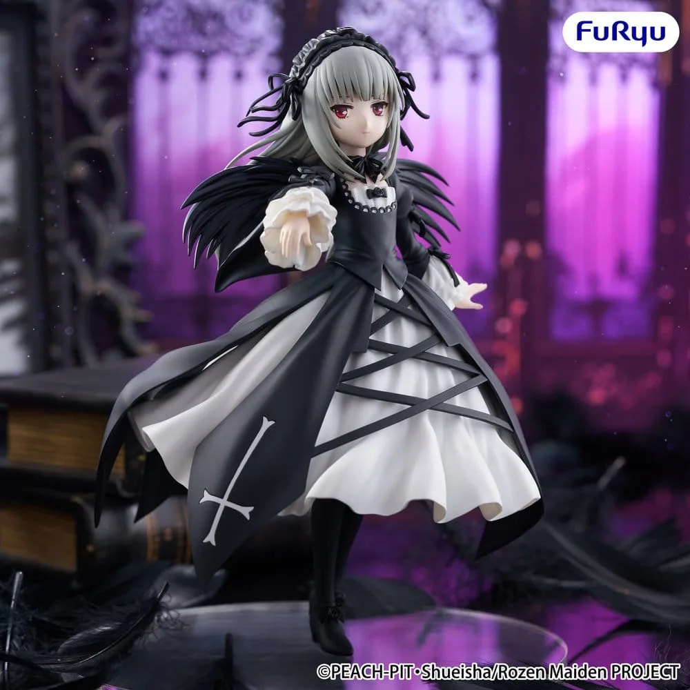 Rozen Maiden Trio-Try-iT PVC Statue Suigintou 18 cm by Furyu - Rozen Maiden