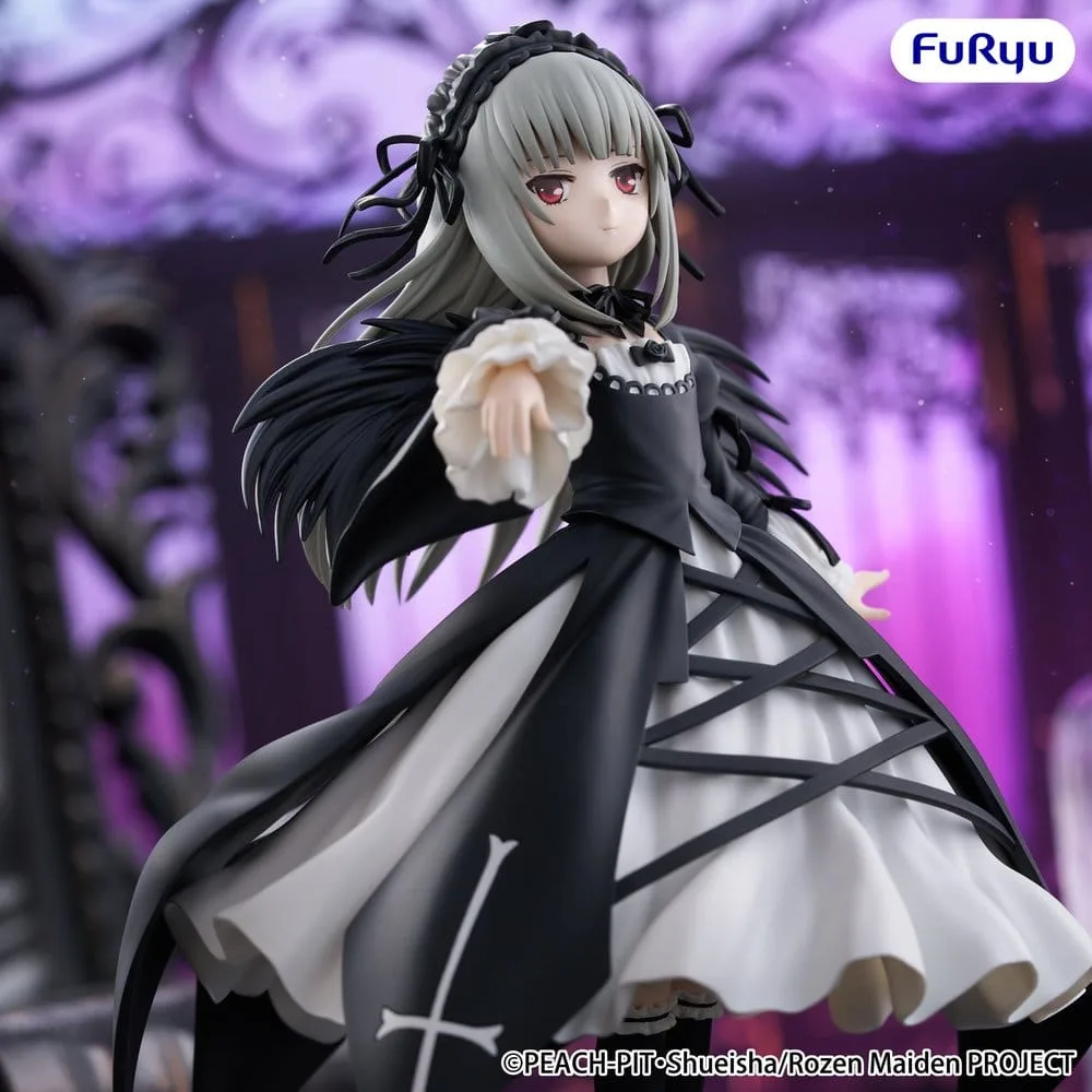 Rozen Maiden Trio-Try-iT PVC Statue Suigintou 18 cm by Furyu - Rozen Maiden