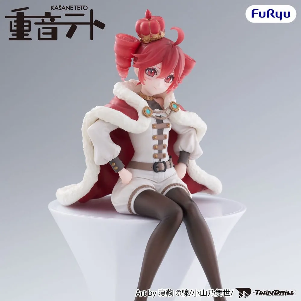 Vocaloid Noodle Stopper PVC Statue Kasane Teto King Ver. 15 cm by Furyu - Vocaloid