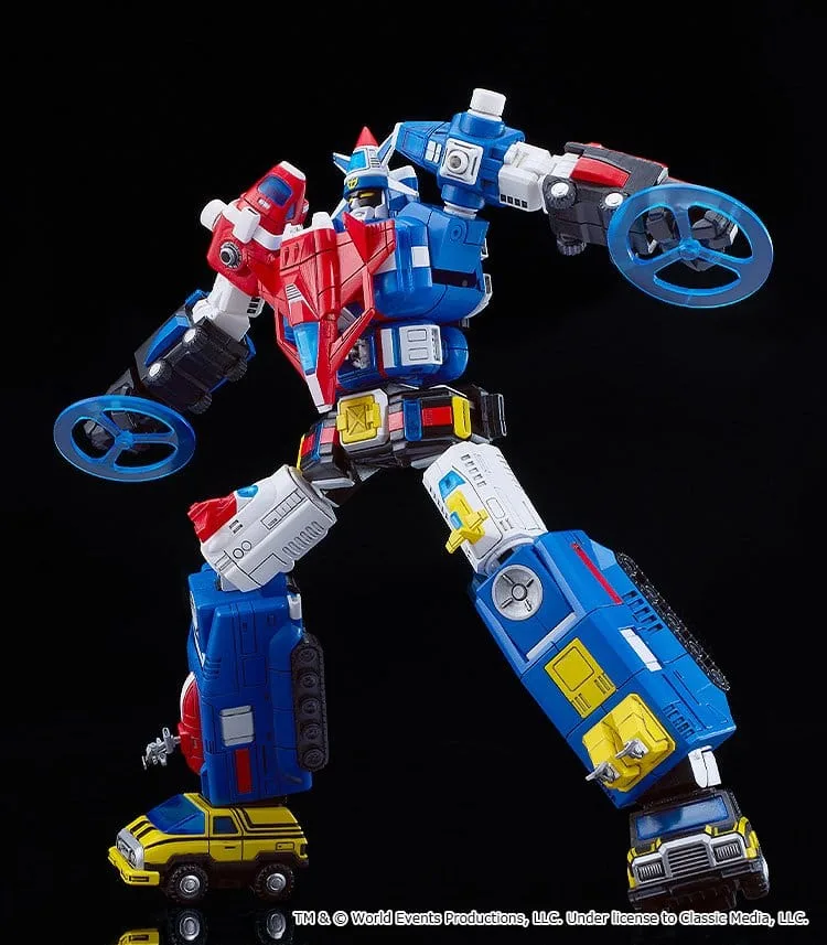 Armored Fleet Dairugger XV Moderoid Plastic Model Kit Dairugger XV 20 cm by Good Smile Company - Armored Fleet Dairugger XV