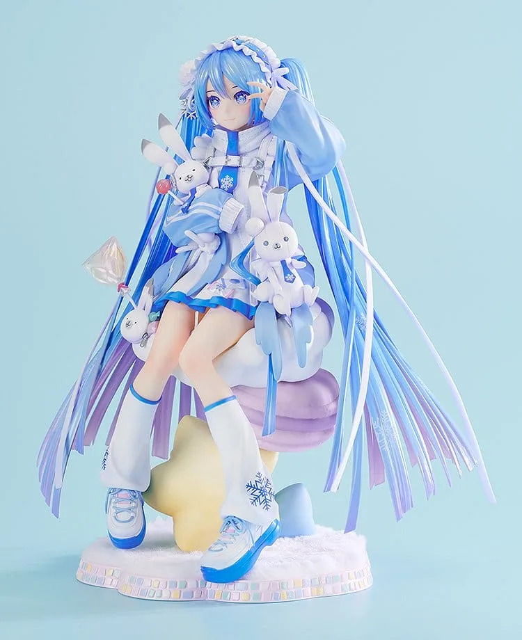 Character Vocal Series 01: Hatsune Miku PVC Statue 1/7 Snow Miku: Yukiiro Pop Ver. 24 cm by Good Smile Company - Character Vocal Series