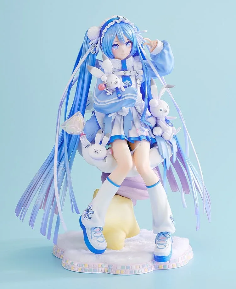 Character Vocal Series 01: Hatsune Miku PVC Statue 1/7 Snow Miku: Yukiiro Pop Ver. 24 cm by Good Smile Company - Character Vocal Series