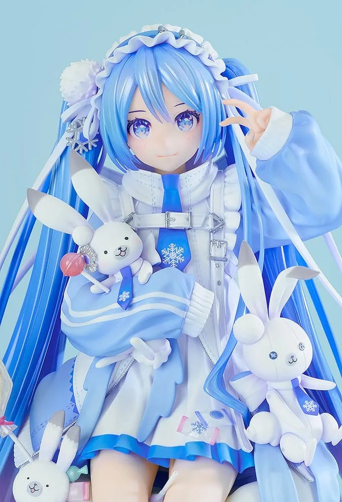 Character Vocal Series 01: Hatsune Miku PVC Statue 1/7 Snow Miku: Yukiiro Pop Ver. 24 cm by Good Smile Company - Character Vocal Series