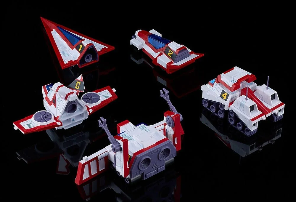 Gatchaman Fighter Moderoid Plastic Model Kit Gatcha Spartan Unite Color Ver. 33 cm by Good Smile Company - Gatchaman