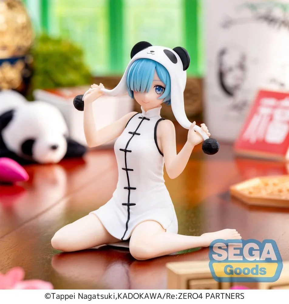 Re:Zero Starting Life in Another World Yumemirize PVC Statue Rem Panda 11 cm by Sega - Re