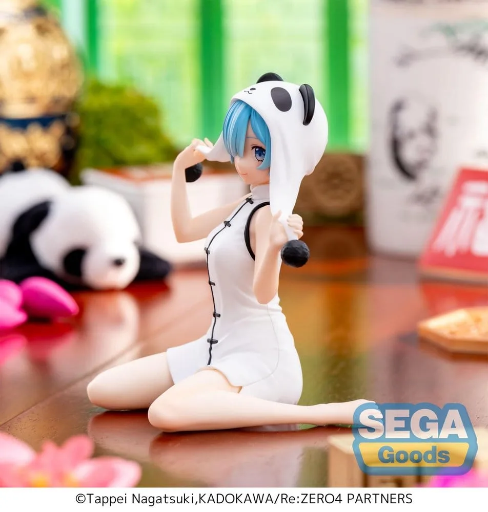 Re:Zero Starting Life in Another World Yumemirize PVC Statue Rem Panda 11 cm by Sega - Re