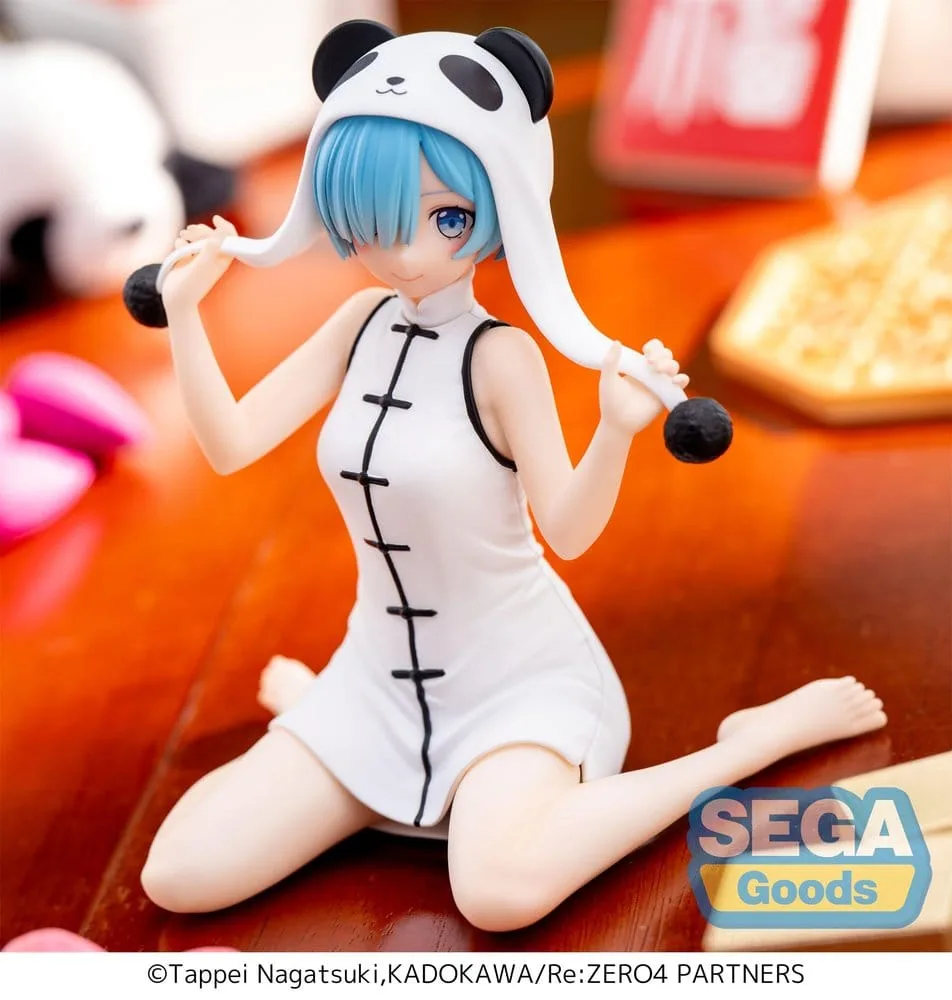 Re:Zero Starting Life in Another World Yumemirize PVC Statue Rem Panda 11 cm by Sega - Re