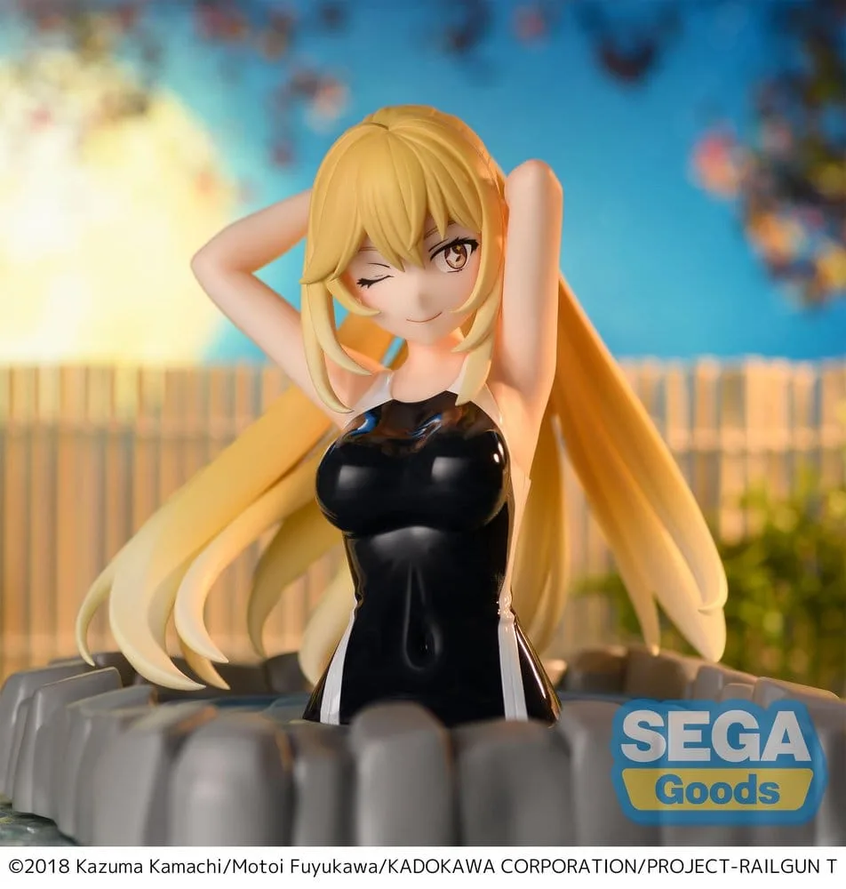 A Certain Scientific Railgun T Thermae Utopia PVC Statue Misaki Shokuhou 14 cm by Sega - A Certain Scientific