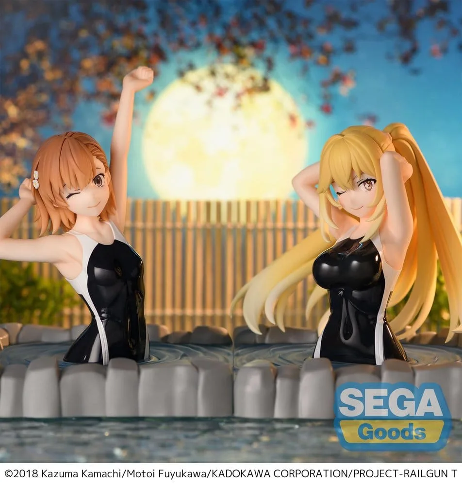 A Certain Scientific Railgun T Thermae Utopia PVC Statue Misaki Shokuhou 14 cm by Sega - A Certain Scientific