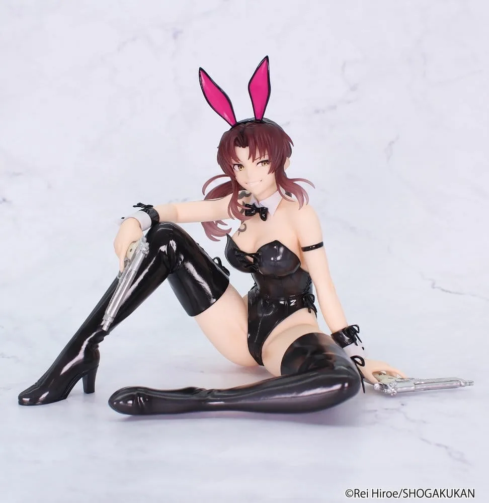 Black Lagoon One-Seventh Carat PVC Statue 1/7 Revy Bunny Ver. 16 cm by System Service - Black Lagoon