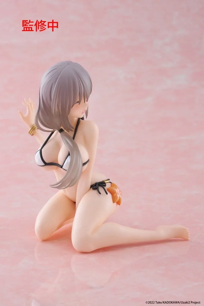 Uzaki-chan Wants to Hang Out! PVC Statue Desktop Cute Figure Tsuki Uzaki (Swimwear Ver.) 13 cm by Taito Prize - Uzaki-chan Wants to Hang Out!