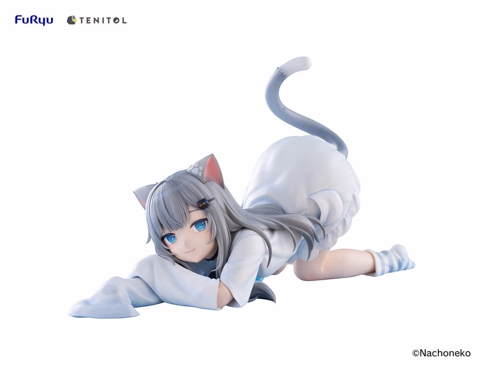 Virtual Youtuber Tenitol Big Noodle Stopper PVC Figure Nachoneko 18 cm by Furyu - Virtual Youtuber