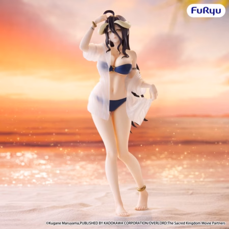 Overlord Muchute PVC Figure Albedo aqua Ver. 20.5 cm by Furyu - Overlord