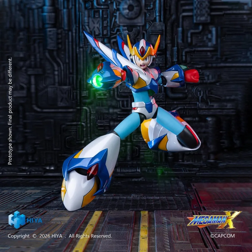 mega-man-x-exquisite-basic-series-actionfigur-x-falcon-armor-version-15-cm-6957534205507-6-jpg Mega Man X Exquisite Basic Series Actionfigur X Falcon Armor Version 15 cm by Hiya Toys - Mega Man