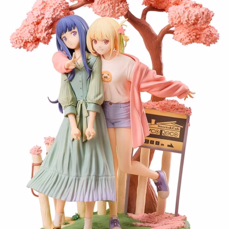 Lycoris Recoil PVC Figures 2-Pack Chisato Nishikigi & Takina Inoue Spring Ver. 25 cm by Aniplex - Lycoris Recoil