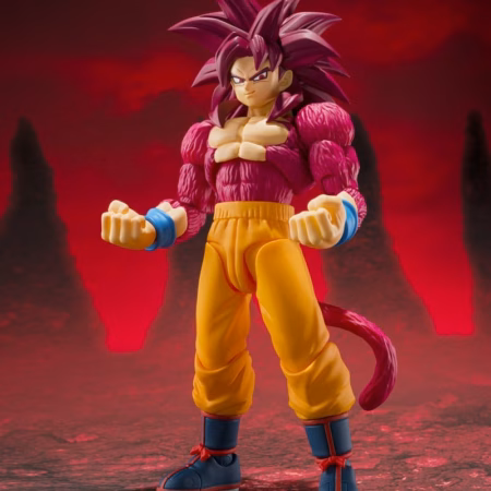 Dragon Ball S.H. Figuarts Action Figure Super Saiyan 4 Son Goku -Daima- 15 cm by Bandai Tamashii Nations - Dragon Ball