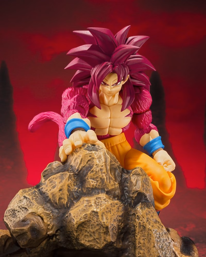 Dragon Ball S.H. Figuarts Action Figure Super Saiyan 4 Son Goku -Daima- 15 cm by Bandai Tamashii Nations - Dragon Ball