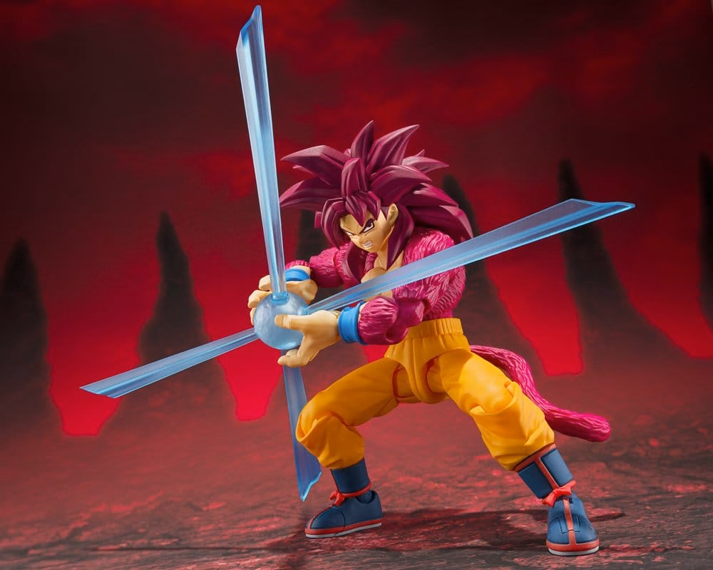 Dragon Ball S.H. Figuarts Action Figure Super Saiyan 4 Son Goku -Daima- 15 cm by Bandai Tamashii Nations - Dragon Ball