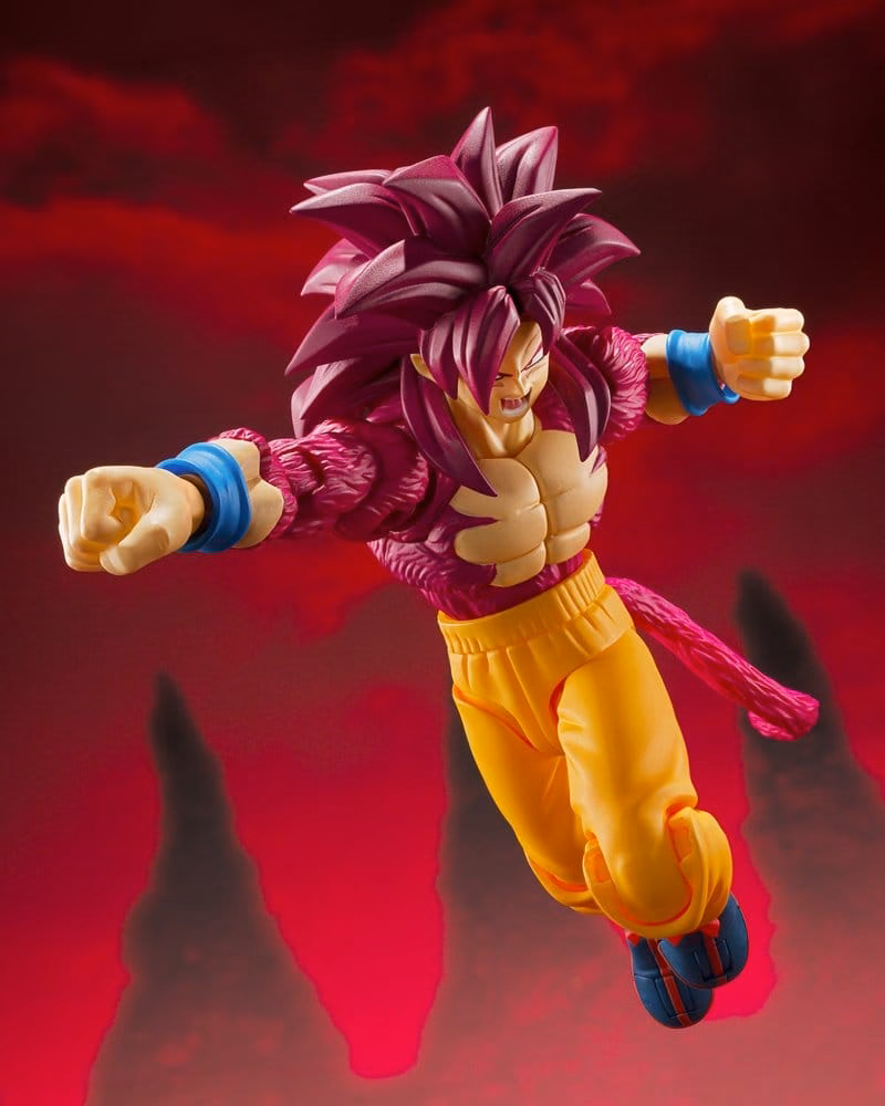 Dragon Ball S.H. Figuarts Action Figure Super Saiyan 4 Son Goku -Daima- 15 cm by Bandai Tamashii Nations - Dragon Ball