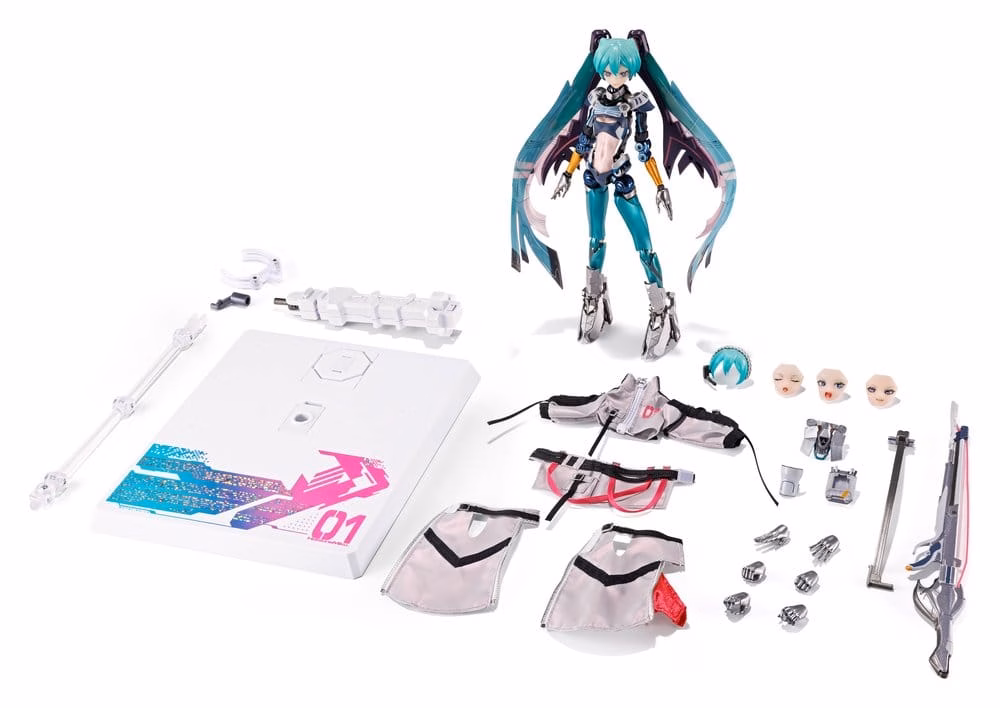 Hatsune Miku Metal Build Diecast Action Figure Hatsune Miku 18 cm by Bandai Tamashii Nations - Hatsune Miku
