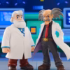 Mega Man Oshi Works PVC Figures 2-Pack Dr. Wily & Dr. Light by Kotobukiya - Mega Man