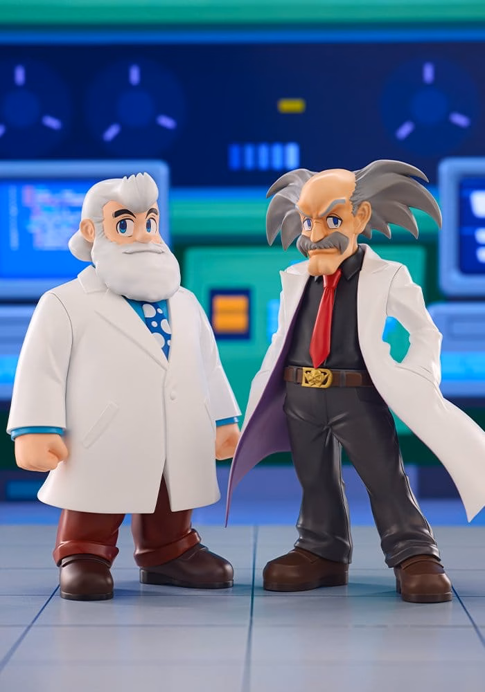 Mega Man Oshi Works PVC Figures 2-Pack Dr. Wily & Dr. Light by Kotobukiya - Mega Man