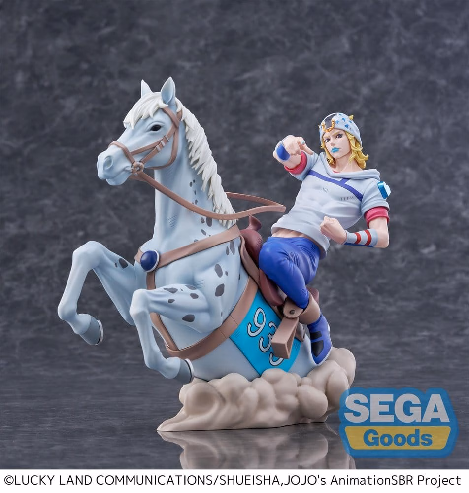 JoJo's Bizarre Adventure: Steel Ball Run XrossLinkMAX PVC Figure Johnny Joestar 18 cm by Sega - JoJo´s Bizarre Adventure