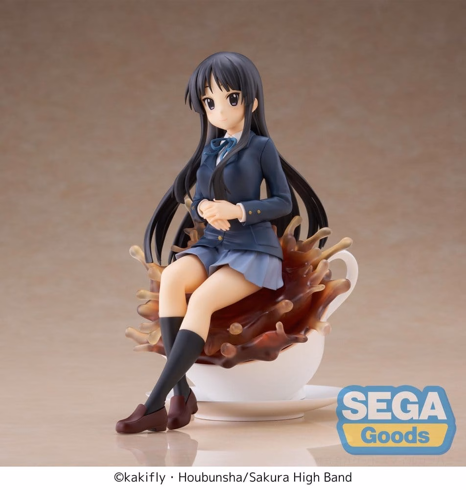 K-ON! Luminasta PVC Figure Mio Akiyama 16 cm by Sega - K-On!