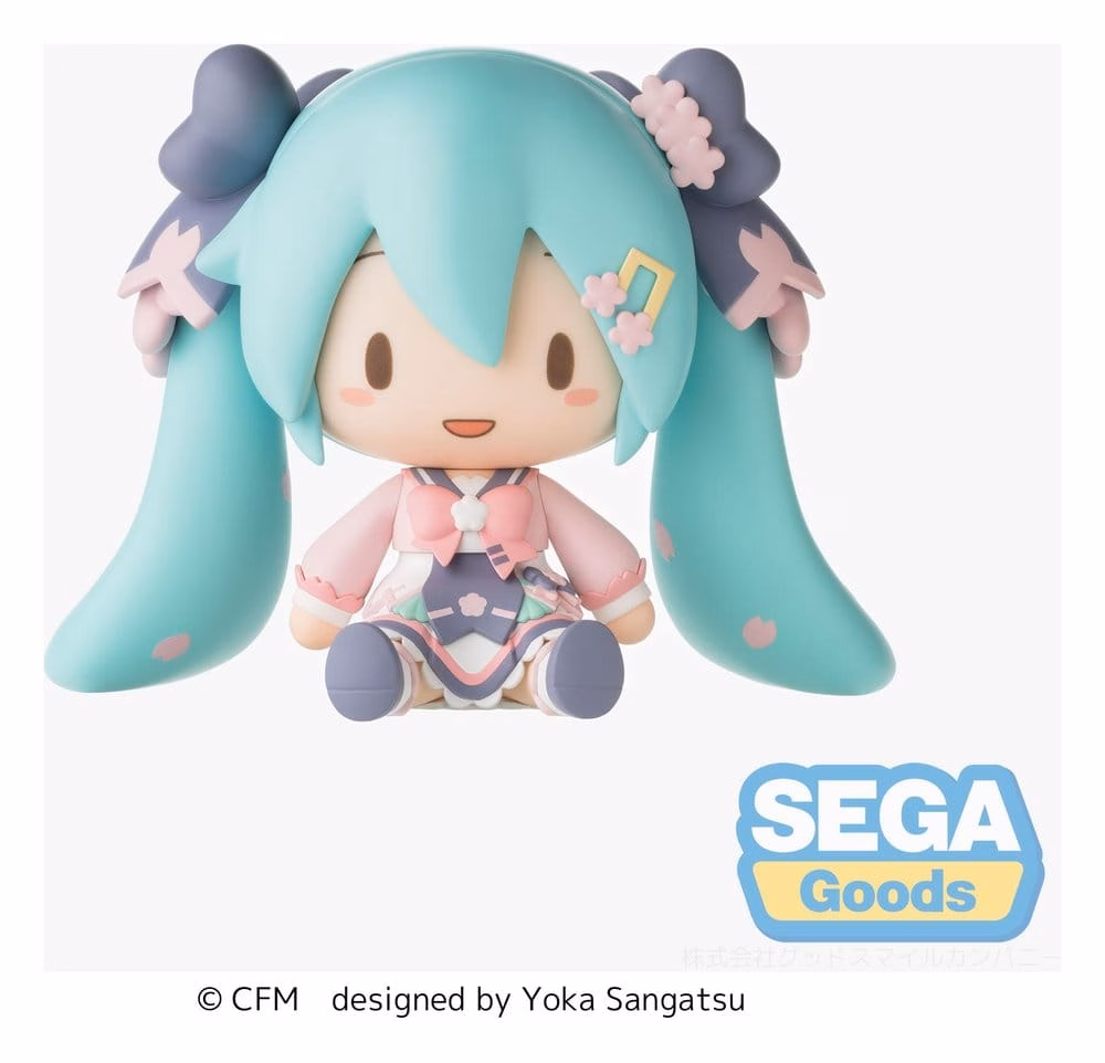 Hatsune Miku fuwa petit Chibi Figure "New Semester" 8 cm by Sega - Hatsune Miku