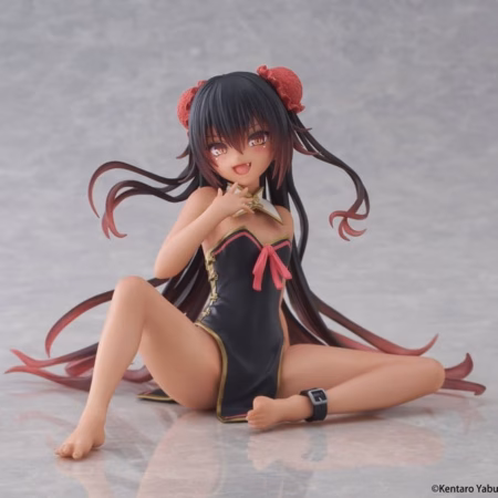To Love-Ru Darkness Desktop Cute PVC Figure Nemesis (Chinese Dress Ver.) 13 cm by Taito Prize - To Love-Ru Darkness