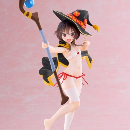 KonoSuba: God's Blessing on This Wonderful World! Coreful PVC Figure Megumin (Swimwear Ver.) Renewal 18 cm by Taito Prize - KonoSuba