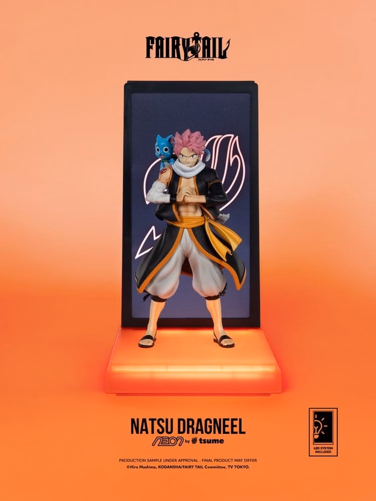 Fairy Tail Neon Figure 1/9 Natsu Dragneel 25 cm by Tsume - Fairy Tail