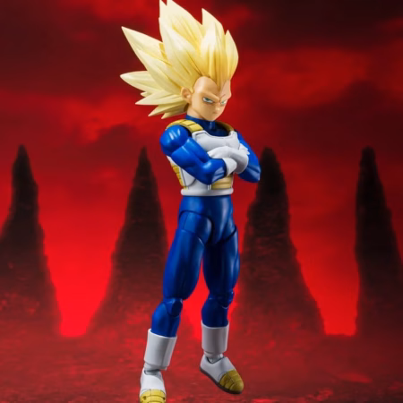 Dragon Ball Daima S.H.Figuarts Action Figure Super Saiyan 3 Vegeta 15 cm by Bandai Tamashii Nations - Dragon Ball