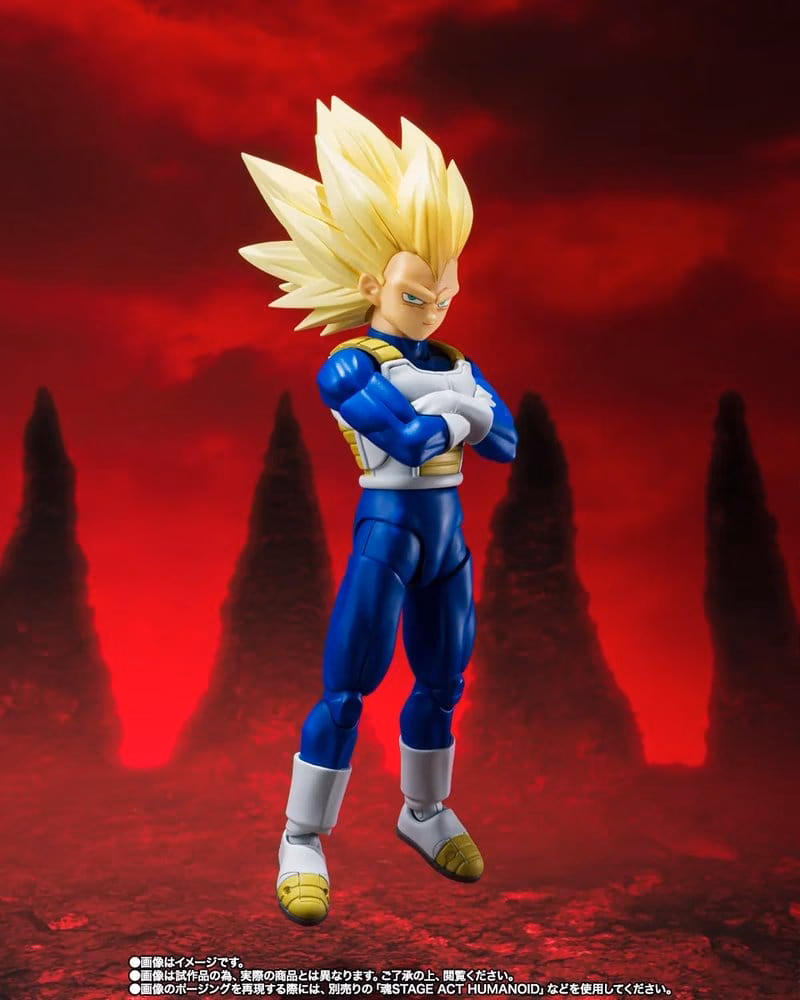 Dragon Ball Daima S.H.Figuarts Action Figure Super Saiyan 3 Vegeta 15 cm by Bandai Tamashii Nations - Dragon Ball