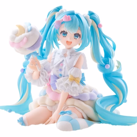 Hatsune Miku melffy PVC Figure Sugar Cloud 11 cm — Hatsune Miku — by Furyu